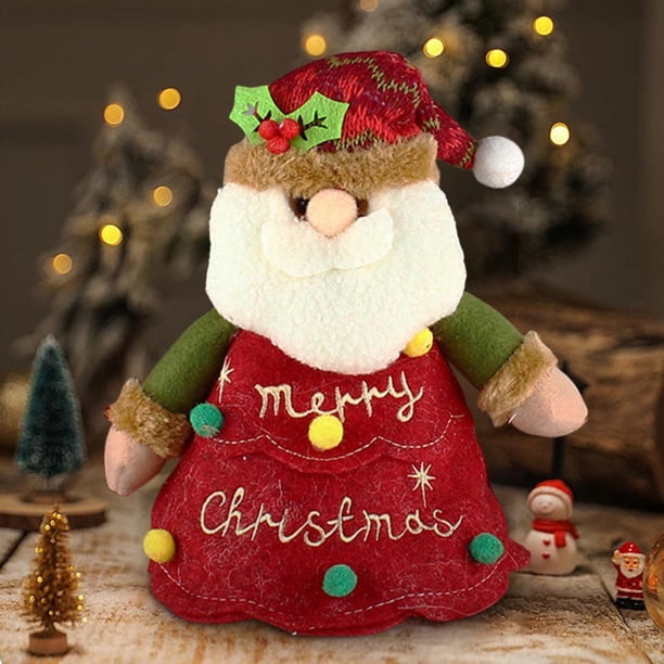 Adornos navideños, adornos navideños, regalos navideños, bolsa de regalo navideña, bolsa de lino con cremallera, bolsa de regalo con letras, decoración para fiestas, calcetines, saco