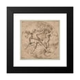 thumbnail image 2 of Hans Vischer 12x12 Black Modern Framed Museum Art Print Titled - Apollo and Daphne in Round, 2 of 5