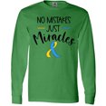 thumbnail image 3 of Inktastic No Mistakes, Just Miracles Down Syndrome Awareness Long Sleeve T-Shirt, 3 of 5