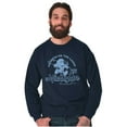 thumbnail image 5 of Michigan MI Great Lakes Life Smurfs Sweatshirt for Men or Women Brisco Brands L, 5 of 6