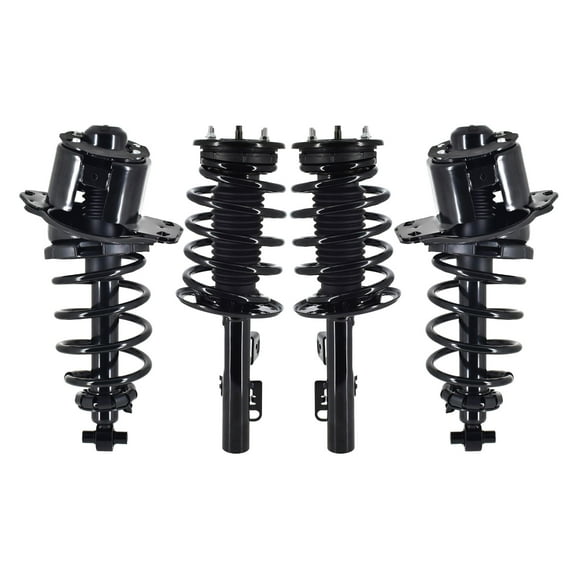 Set 4 Front-Rear Quick Complete Strut-Coil Spring For 2008 2009 Ford Taurus FWD