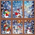 thumbnail image 4 of Christmas Decorations for the Home,Christmas Window Lights Christmas Window Stickers Colorful Stickers Snowman Window Stickers Christmas Decoration Christmas Window Decorations, 4 of 8