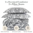 thumbnail image 2 of Pure Melody Printed Comforter Set by SouthShore Fine Linens, 2 of 9