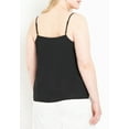 thumbnail image 2 of ELOQUII Women's Plus Size V-Neck Cami, 2 of 4