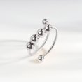 thumbnail image 3 of Anillos antiestrés ajustables Con cuentas giratorias LIUXGMXG Paquete de 3, 3 of 5