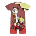 thumbnail image 5 of Calvin And Hobbes Baby Boy Girl Short Sleeve Rompers Bodysuit One Piece Jumpsuit Summer Outfit, 5 of 8