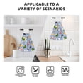 thumbnail image 4 of Yiaed Colorful Koi Fish Print Coral Velvet Wipes Absorbent Wipes Cleaning Cloths Household Table and Dish Wiping Cloths, 4 of 7