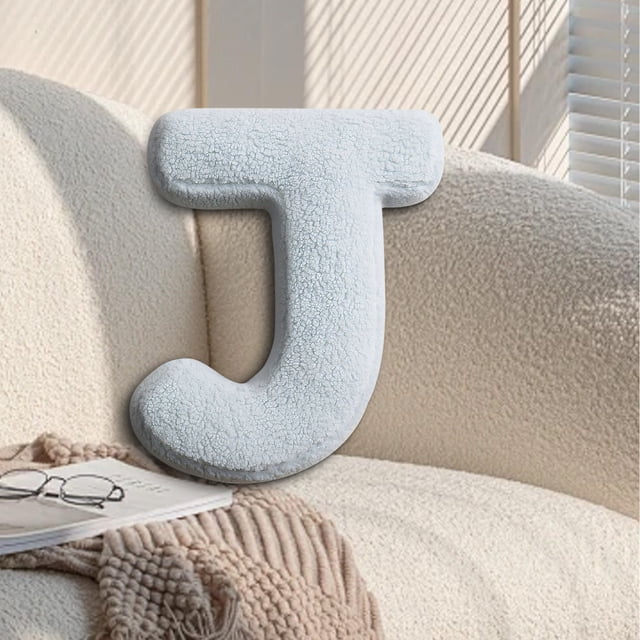 Xihbxyly Almohada con Letras, Algodón Suave, Relleno Duradero, Ideal para Sofá o Cama, Versátil para El Hogar y La Oficina, Ideal Como Regalo Personalizado, 38 X 30 Cm.