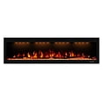 thumbnail image 1 of Valuxhome Electric Fireplace, 60 Inches Fireplace, Recessed and Wall Mounted Fireplaces for Living Room with Remote, Overheating Protection, Logset and Crystal, Touch Screen, 1500W/750W, Black, 1 of 2