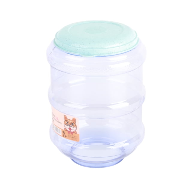 Comedero automático para mascotas, cuenco de alimentación de gran capacidad, antideslizante desmontable para perros, 3,8 L, para comida, azul