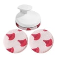 thumbnail image 2 of Exfoliating Back Scrubber Bath Shower Brush Rectangular Handle Assorted Color 8.00X8.00X6.00CM Dead Skin Removal 1 Set, 2 of 4