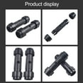 thumbnail image 2 of Mosiee 2Pcs/Set Plastic Paddle Connector Tube For Kayaking Rowing Paddles Replacement Accessories 28Mm Black Water Sports Parts, 2 of 9