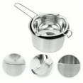 thumbnail image 7 of 3pcs 1 Set Double Boiler Pot Set 1200ml Wax Melting Pot With 2800ml Stainless Steel Pot With Silicone Spatula Candle Wicks For Candle Making, 7 of 7