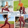 thumbnail image 5 of FAHXNVB High Waisted Yoga Leggings with Pockets for Women Butt Lifting Stretch Athletic Gym Workout Pants Fitness Training Running Pants, 5 of 8