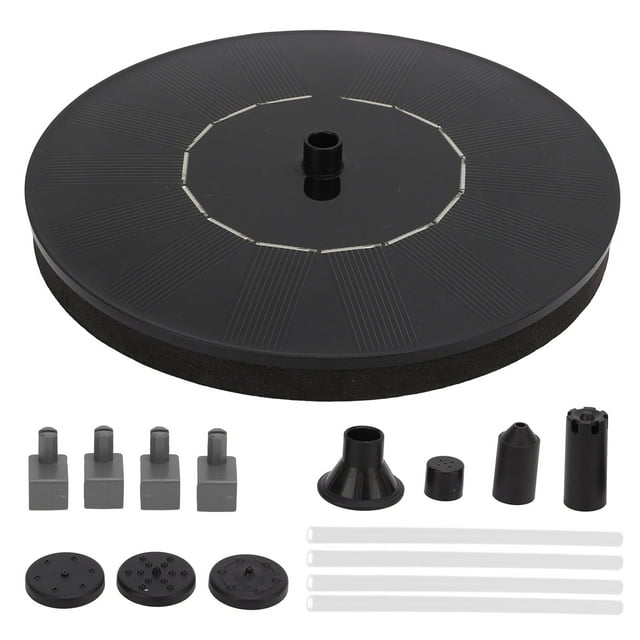 Solar Water Fountain,Mini Solar Water Fountain Floating Fountain Bird Bath Fountain Class Leading Features