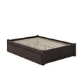 thumbnail image 6 of Concord Platform Bed with Flat Panel Foot Board and 2 Urban Bed Drawers, Multiple Colors, Multiple Sizes, 6 of 8