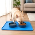 thumbnail image 5 of Silicone Pet Food Mat – Waterproof Non-Slip Feeding Tray for Dog & Cat Bowls,Foldable Easy-Clean Place Mat with Spill-Proof Edge, 5 of 9