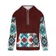 thumbnail image 3 of Sudadera con capucha para hombre, moderna, con cordón ajustable y bolsillo, estampada, deportiva y de ocio, sudadera con capucha, blusa de poliéster para hombre, 3 of 4