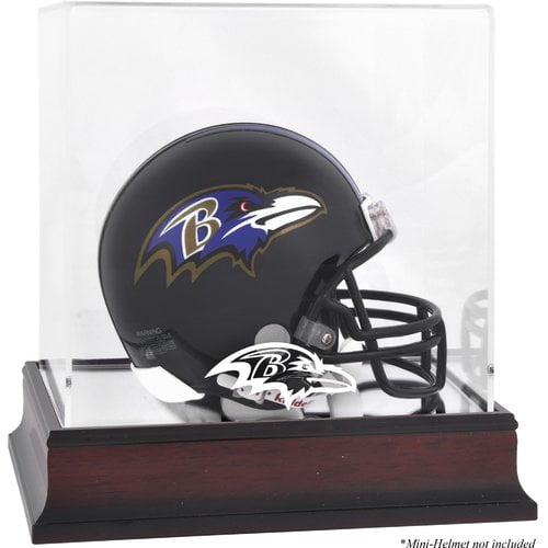 Mounted Memories NFL Logo Mini Helmet Display Case