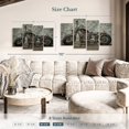 thumbnail image 4 of Elephant Stock Harley Davidson Chopper Wall Art - Horizontal Multi Panel Canvas - Living Room Wall Decor - Transportation Multi Panel - Brown And Gray Decor - 36" x 22", 4 of 8