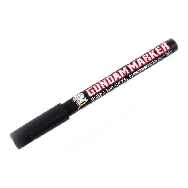 Marcador de pintura GSI Creos Gundam Marker GM301P negro