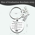 thumbnail image 2 of 2025 Graduation Gifts for Him Her - Class of 2025 Graduation Keychain, Inspirational Gifts for College Middle High Student, 2 of 2