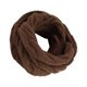 thumbnail image 1 of Sonducket Calentador de cuello de fibra acrílica no tóxico, bufanda hecha punto segura y agradable para la piel, calentador de cuello de punto Accesorios de disfraces café, 1 of 1