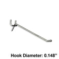 thumbnail image 1 of Azar 700886 All Wire Galvanized 6-Inch Metal Hook, 50 Count, 1 of 1