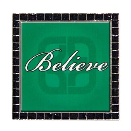 Simba 1.25 in. Square Vibrant Gem Lapel Pin