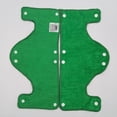 thumbnail image 4 of Diadema para el sudor, grande, verde, reutilizable, lavable, de algodón rizado, 4 of 9