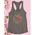 thumbnail image 3 of Mothers Day Lineart Cupcakes Racerback Tank Women -Image by Shutterstock, Female XX-Large, 3 of 4