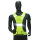 thumbnail image 4 of Chaleco de ciclismo Zulema reflectante LED de alta visibilidad Plata amarilla, 4 of 8