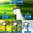 thumbnail image 3 of HOVMAP COB LED Solar Spot Lights 1500mAh Outdoor Landscape, 6Pc White light, 3 of 7