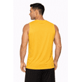 thumbnail image 3 of Expert Brand USA-Made Men's Oxymesh™ Athletic Sleeveless T-Shirt, Gold, Medium, 3 of 7