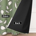 thumbnail image 3 of Tchckioa 42x96 Inch Blackout Curtains for Dorm Roo,Boho Green Privacy Protection Grommet Window Drapes,2 Panels, 3 of 8
