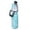 Blue, variant on Misting Water Bottle Spray Mist Sports Water Bottle Reusable Cooling Drinking Bottle with Double Wall Insulation Carry Loop for Outdoor Activities