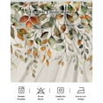 thumbnail image 5 of Fall Sage Bed Skirt California King Size 16 Inch Drop, Green Eucalyptus Leaves Linen Background Wrap Around Dust Ruffle Bedskirts, Wrinkle & Fade Resistant Easy Fit Bedskirt with Adjustable Elastic, 5 of 8