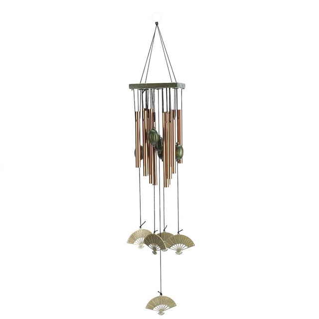 Estilo retro elegante campanas de viento de metal ventana colgante decoración regalo para el patio del jardín del hogar