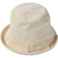thumbnail image 2 of CoCopeaunts Plain Bucket Hat Ladies Outdoor Sun Protection Bucket Hats for Women Travel Roll Brim Fisherman Hat Casual Wear, 2 of 8