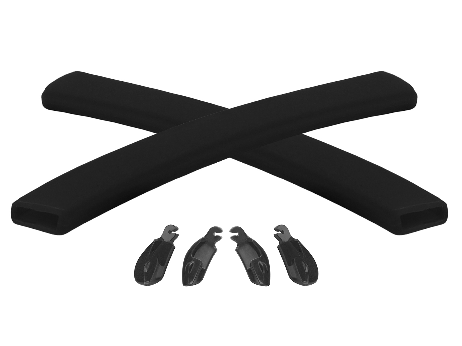 Vonxyz Black Replacement Earsocks Nosepieces Rubber Kits for Oakley