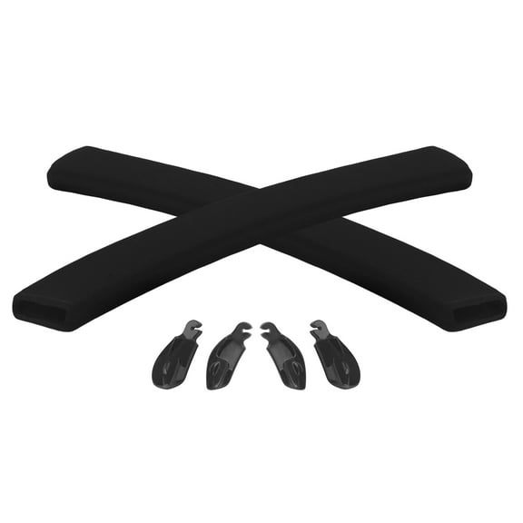 Vonxyz Black Replacement Earsocks Nosepieces Rubber Kits for Oakley Jawbone/Racing Jacket/Split Jacket Sunglasses