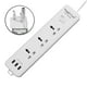 thumbnail image 3 of Billuyoard Puerto de carga USB Smart Socket Surge Power Strip Cable de extensión para teléfono Tablet PC Accesorios para electrodomésticos Billuyoard HA002553-00, 3 of 6