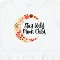 thumbnail image 4 of Inktastic Baby Stay Wild Moon Child Crescent Moon with Flowers Girls Toddler Dress, 4 of 5