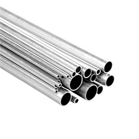 Round Aluminum Tube Assortment (18 Pieces, 12 Inches Long)