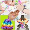 thumbnail image 5 of 3000 Pieces S Clips Loom Bands Connectors,Rubber Connectors Refills,Plastic Hooks for Rubber Band Bracelets & DIY Bracelet Making Refill Kit, 5 of 7