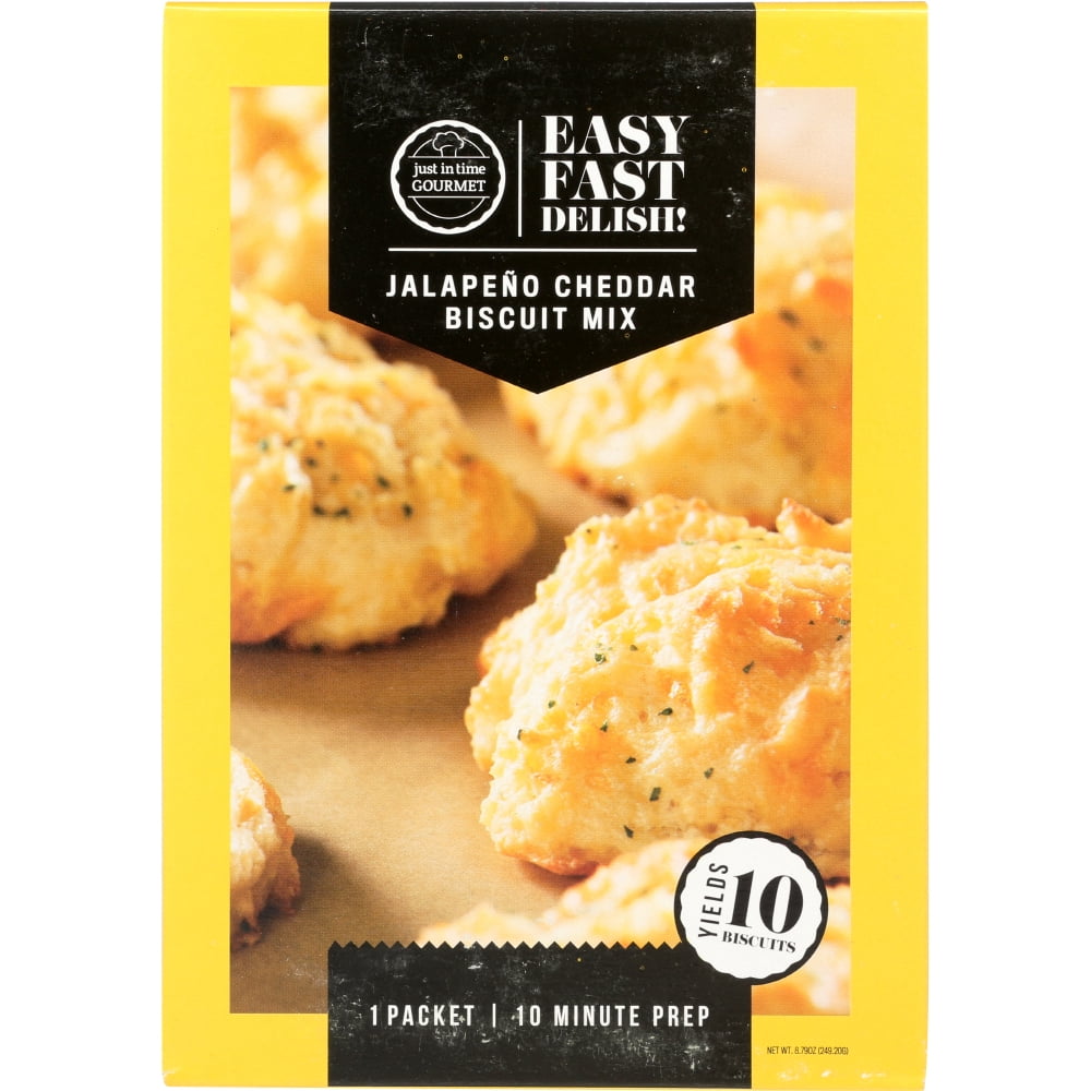 JUST IN TIME GOURMET Jalapeno Cheddar Biscuit Mix, 8.79 oz Walmart
