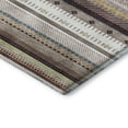 thumbnail image 3 of Addison Rugs Mayfield Premium Machine Washable Transitional Stripes Brown Rectangle Rug, 9' x 12', 3 of 6