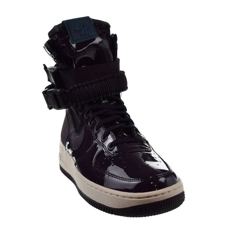 Nike SF Air Force 1 SE Premium Womens Shoes Port Wine Space Blue