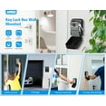 thumbnail image 2 of Key Lock Box, AMIR Key Safe Box with Emergency Key 10 Keys Capacity Waterproof Wall Mounted Key Storage Box for Home Warehouse Basement Garage Outdoor, 2 of 10