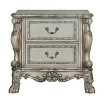 Dresden Nightstand in Vintage Bone White